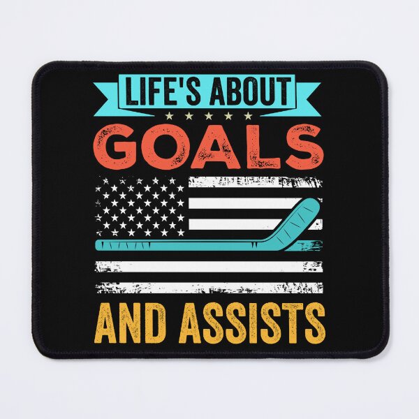 Item preview, Patriotic Hockey Player Goals Assists designed and sold by KroghDs.