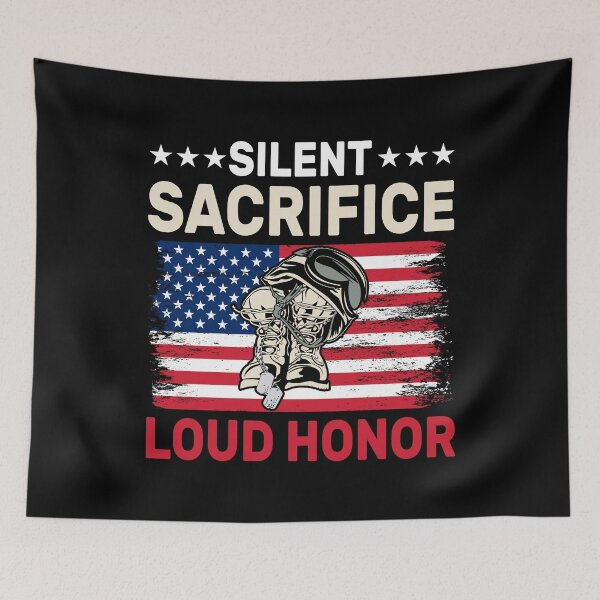 Item preview, Memorial Day Military Honor American Flag designed and sold by KroghDs.