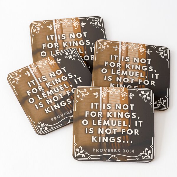 Item preview, Proverbs 31:4 designed and sold by Undonemadenew.