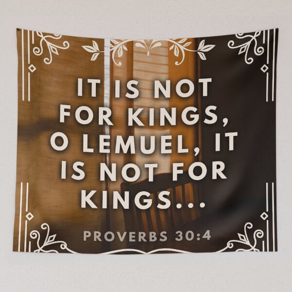 Item preview, Proverbs 31:4 designed and sold by Undonemadenew.