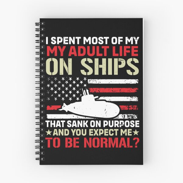 Item preview, Funny Submarine Veteran Quote designed and sold by KroghDs.