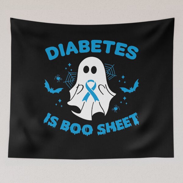 Item preview, Diabetes Halloween Ghost for Kids designed and sold by KroghDs.