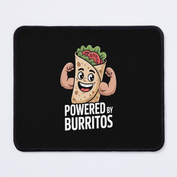 Item preview, Mexican Food Burrito Lover Powered By Burritos designed and sold by NicolaMail.