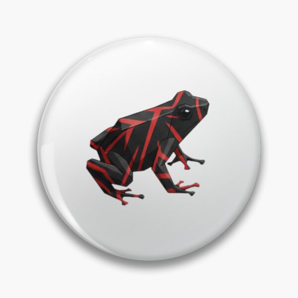Item preview, Black and Red Frog – Geometric Design T-Shirt for Urban Style designed and sold by bsbd-action.