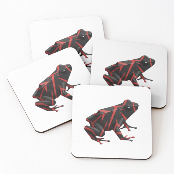 Item preview, Black and Red Frog – Geometric Design T-Shirt for Urban Style designed and sold by bsbd-action.