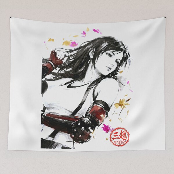 Item preview, Tifa Lockhart Sumi-e designed and sold by Mitsugoshi.