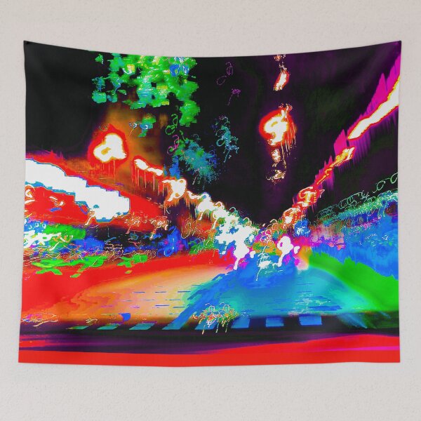 Item preview, Neon Skyline  on the road icm photo  designed and sold by Jonnekesart.