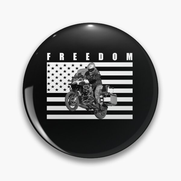 Item preview, Freedom Adventure Rider USA Design designed and sold by FroggyBaBoy.