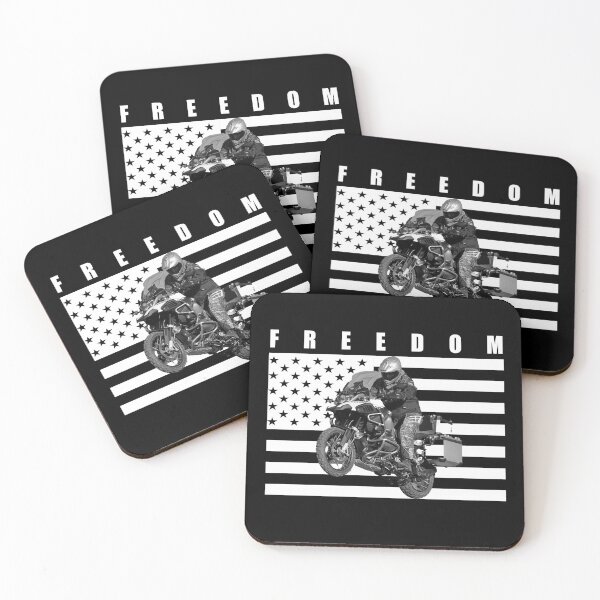 Item preview, Freedom Adventure Rider USA Design designed and sold by FroggyBaBoy.