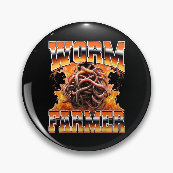 Item preview, Worm Farmer Worm Farming Worm Farm Vermiculture 90s Bootleg designed and sold by PaulTSchafer.