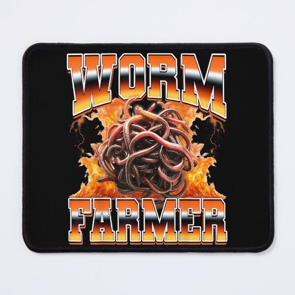 Item preview, Worm Farmer Worm Farming Worm Farm Vermiculture 90s Bootleg designed and sold by PaulTSchafer.