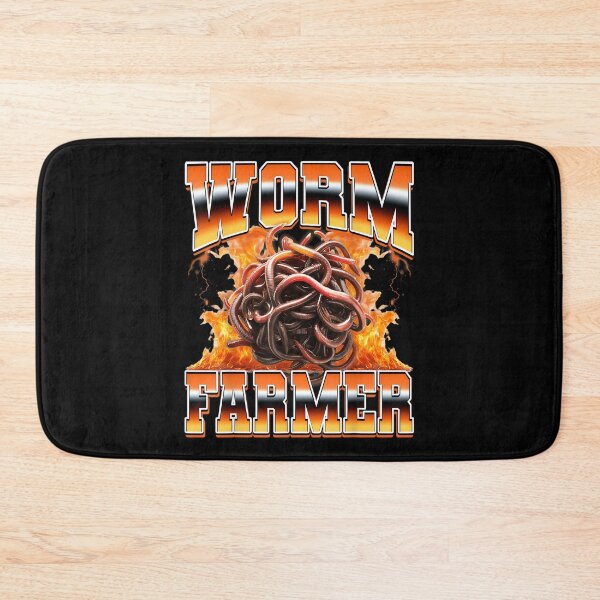 Item preview, Worm Farmer Worm Farming Worm Farm Vermiculture 90s Bootleg designed and sold by PaulTSchafer.