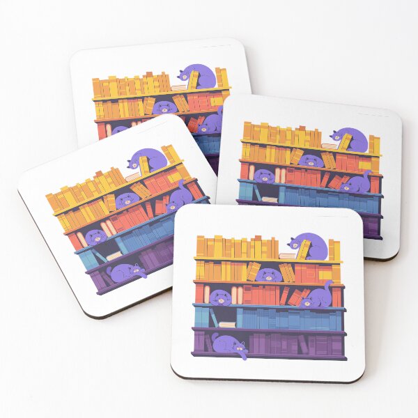 Item preview, Library Kittens Rainbow designed and sold by Love Between Pages.