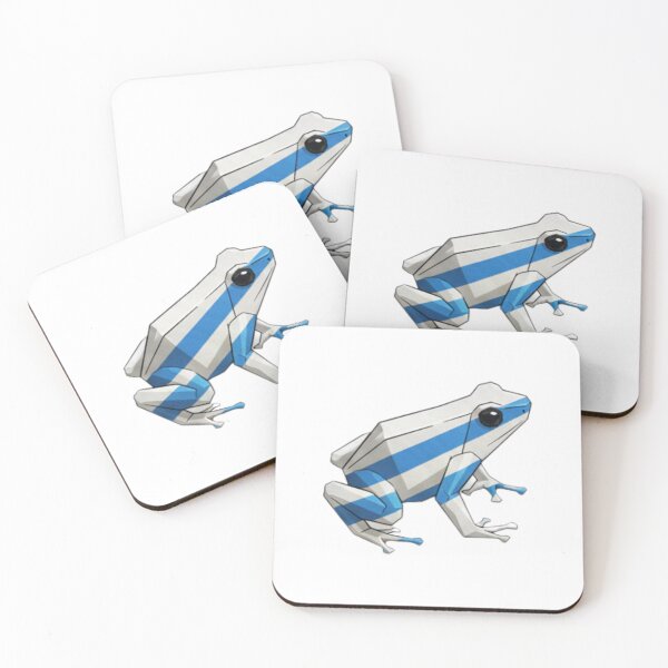 Item preview, Blue and White Striped Frog – Modern Art Mobile Phone Case designed and sold by bsbd-action.