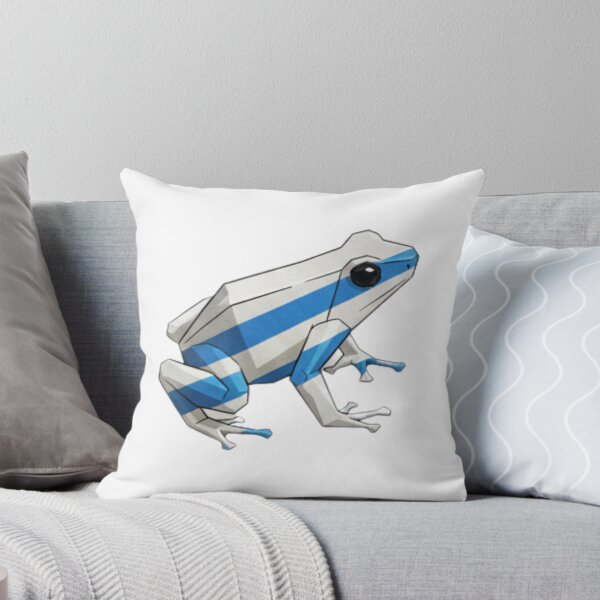 Item preview, Blue and White Striped Frog – Modern Art Mobile Phone Case designed and sold by bsbd-action.