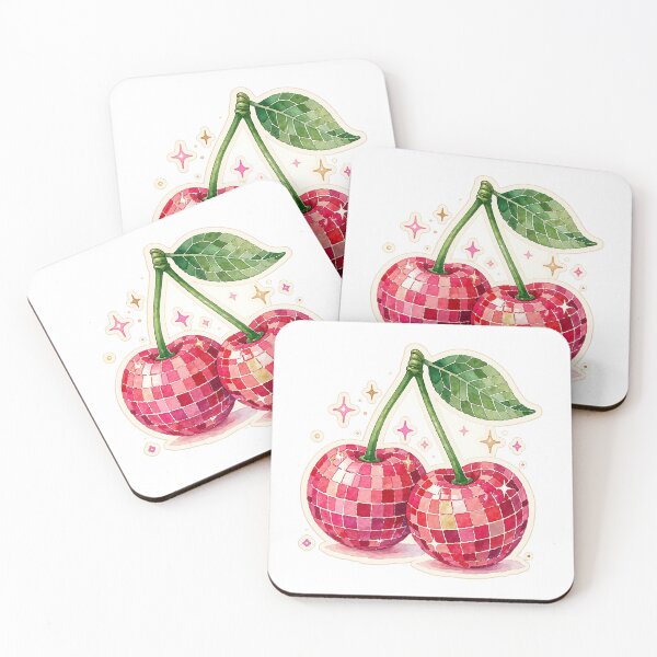 Item preview, “Disco Cherry Dream” sticker designed and sold by Jaideep Walia.