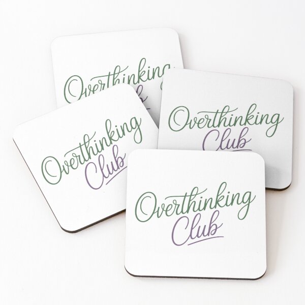Item preview, Overthinking Club Shirt, Introvert Humor Tee, Mental Health Aesthetic brafdesign designed and sold by Brafdesign.