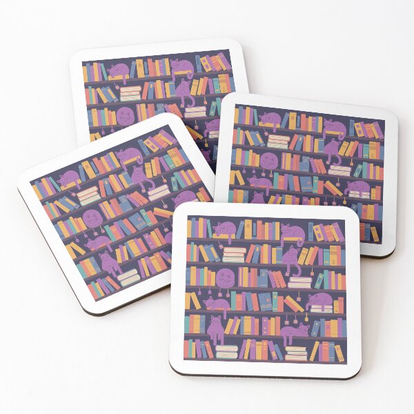 Item preview, Library Kittens  designed and sold by Love Between Pages.