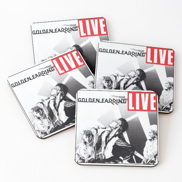Item preview, Golden Earring Live designed and sold by Lonesome Dog Art.