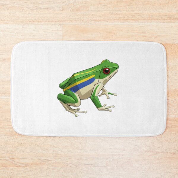 Item preview, Polygonal Red-Eyed Frog – Striking Illustration for Collectors designed and sold by bsbd-action.
