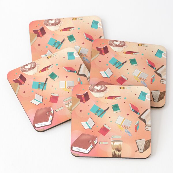 Item preview, Coffee and books designed and sold by Booklyeverafter.