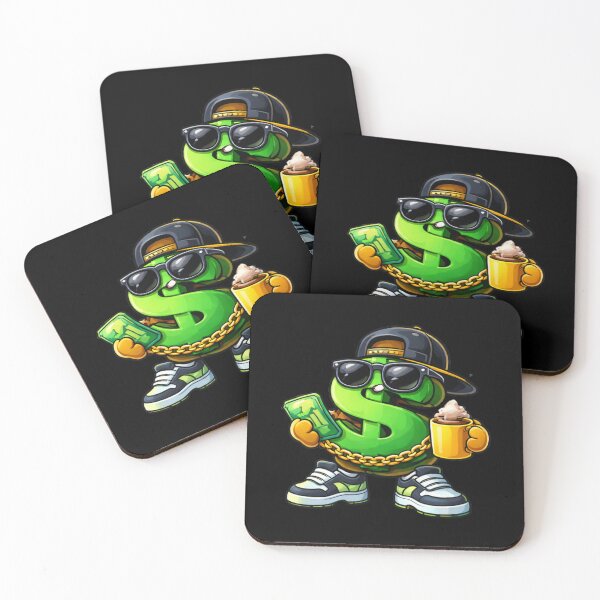 Item preview, Money Dollar Mascot Streetwear Design | Cool Cash Character | Trader Crypto Forex Funny Shirt designed and sold by Chart Store | Trading Life.