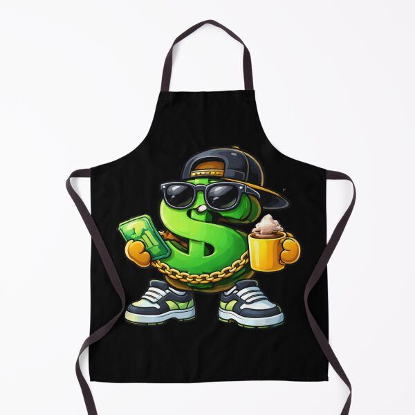 Item preview, Money Dollar Mascot Streetwear Design | Cool Cash Character | Trader Crypto Forex Funny Shirt designed and sold by Chart Store | Trading Life.