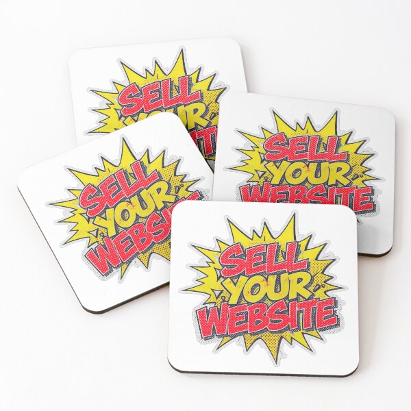 Item preview, Sell Your Website Comic Sticker | Pop Art Explosion Marketing Design designed and sold by AENAcharms.