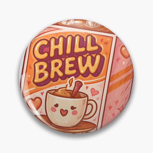 Item preview, “Chill Brew Vibes” sticker designed and sold by Jaideep Walia.