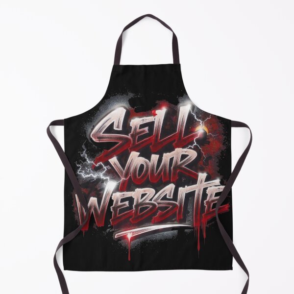 Item preview, Sell Your Website Graffiti Sticker | Dark Cyberpunk Marketing Design designed and sold by AENAcharms.