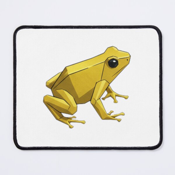 Item preview, Geometric Golden Frog – Minimalist Glitter Sticker for Accessories designed and sold by bsbd-action.