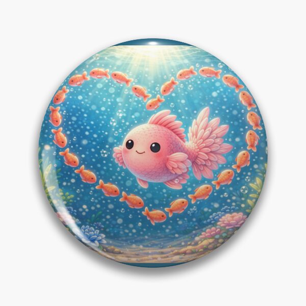Item preview, The fish that is looking for love designed and sold by Magic--nell.