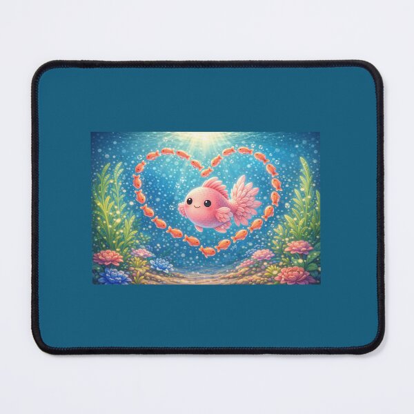 Item preview, The fish that is looking for love designed and sold by Magic--nell.