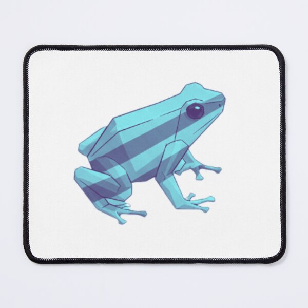 Item preview, Cyan and Subtle Purple Frog – Aesthetic Design for Digital Art Lovers designed and sold by bsbd-action.