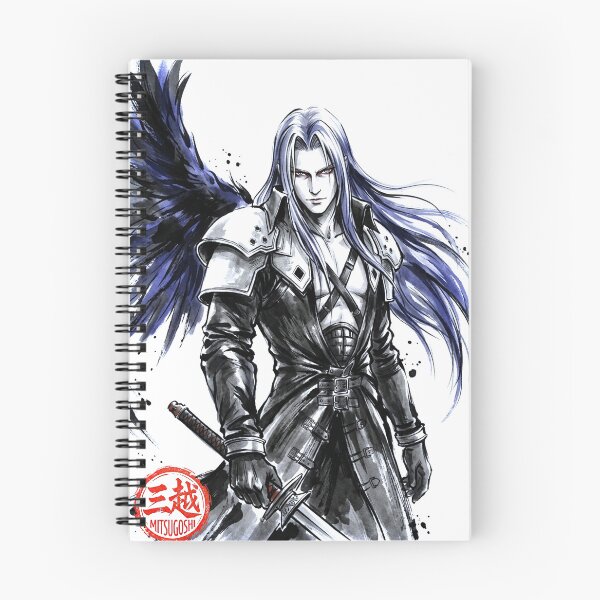 Item preview, Sephiroth Sumi-e designed and sold by Mitsugoshi.
