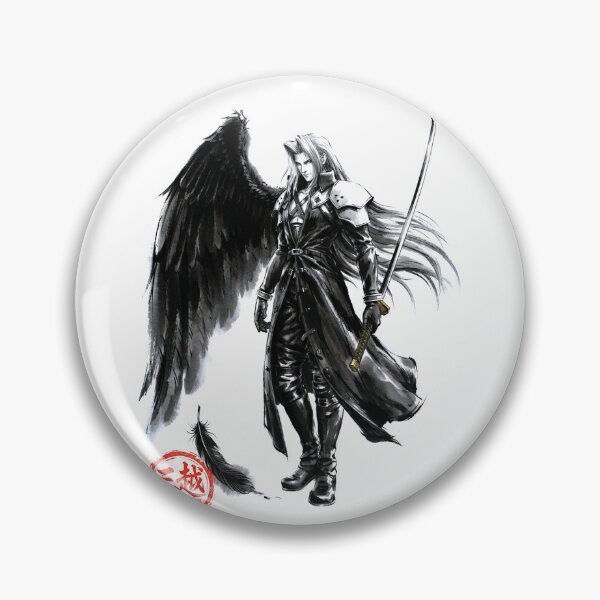 Item preview, Sephiroth Sumi-e designed and sold by Mitsugoshi.