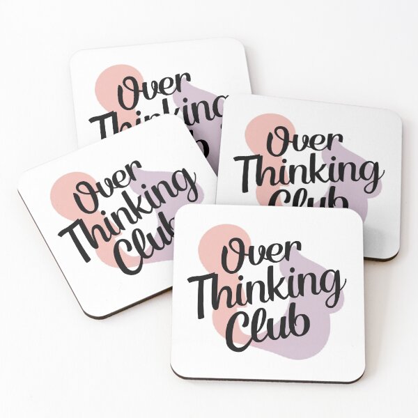 Item preview, Overthinking Club Shirt, Introvert Humor Tee, Mental Health Aesthetic brafdesign designed and sold by Brafdesign.