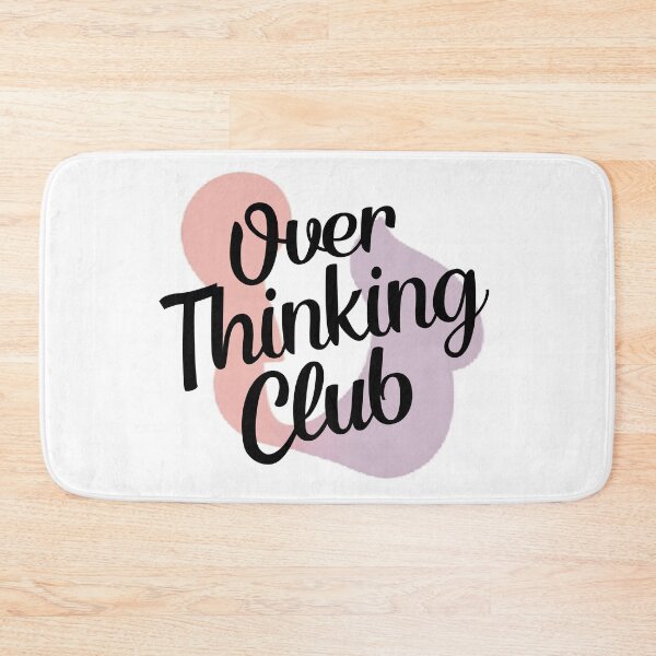 Item preview, Overthinking Club Shirt, Introvert Humor Tee, Mental Health Aesthetic brafdesign designed and sold by Brafdesign.