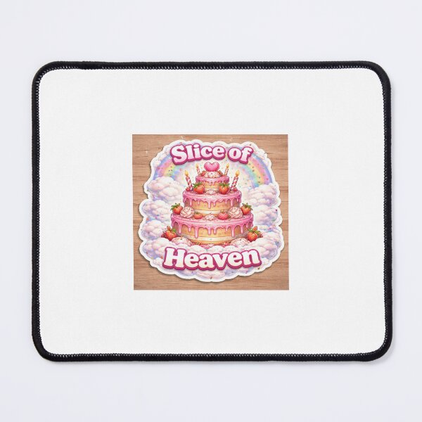 Item preview, Slice of Heaven Cake Smash Sticker designed and sold by SparkVault.