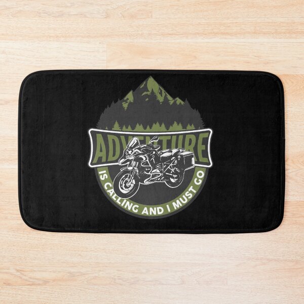 Item preview, Adventure Is Calling Motorcycle Design designed and sold by FroggyBaBoy.
