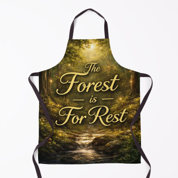 Item preview, The Forest is For Rest – Nature Quote, Wilderness designed and sold by Pristine Origin Arts.