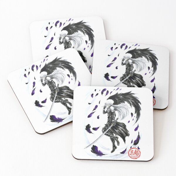 Item preview, Sephiroth Sumi-e designed and sold by Mitsugoshi.