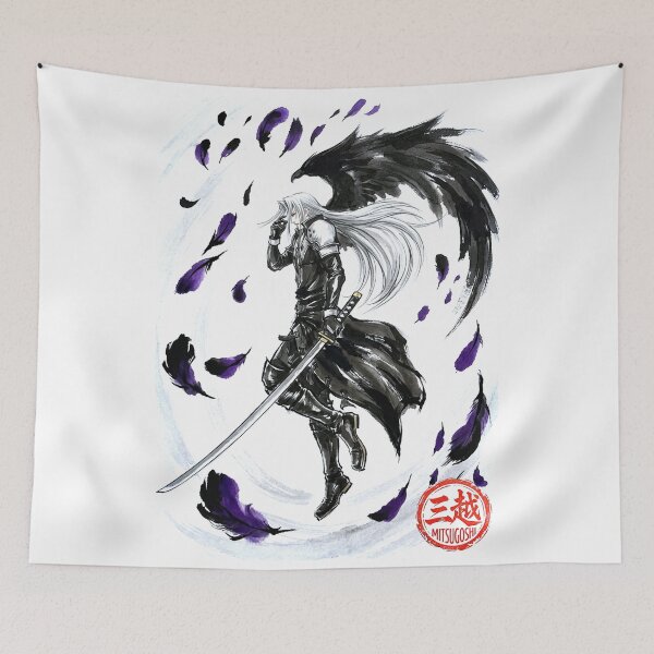 Item preview, Sephiroth Sumi-e designed and sold by Mitsugoshi.