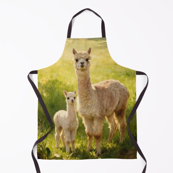 Item preview, Mama Alpaca And Baby On The Farm designed and sold by Glimmersmith.