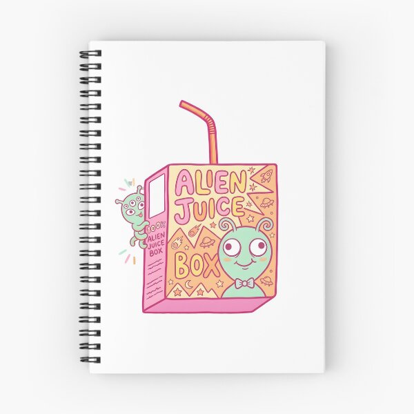 Item preview, Cute Alien Juice Box – Kawaii Cartoon Drink Illustration designed and sold by DIRTYSKETCHH.