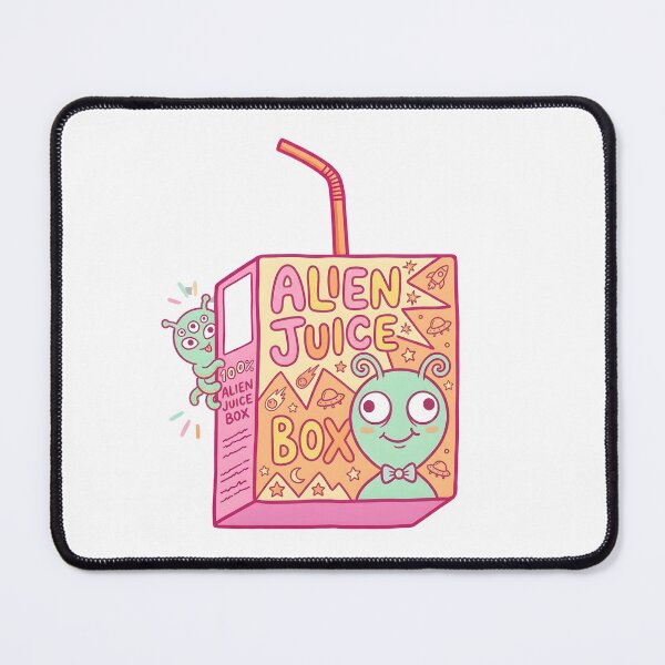 Item preview, Cute Alien Juice Box – Kawaii Cartoon Drink Illustration designed and sold by DIRTYSKETCHH.