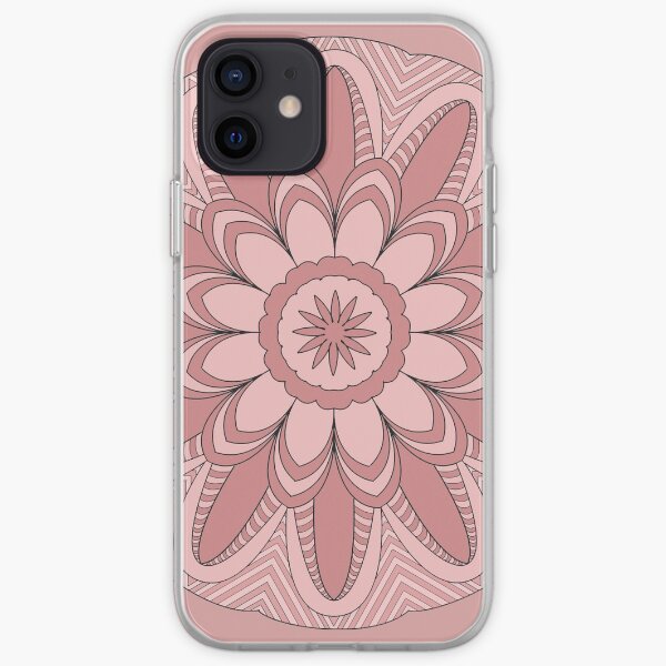 Rose Mandala iPhone Soft Case