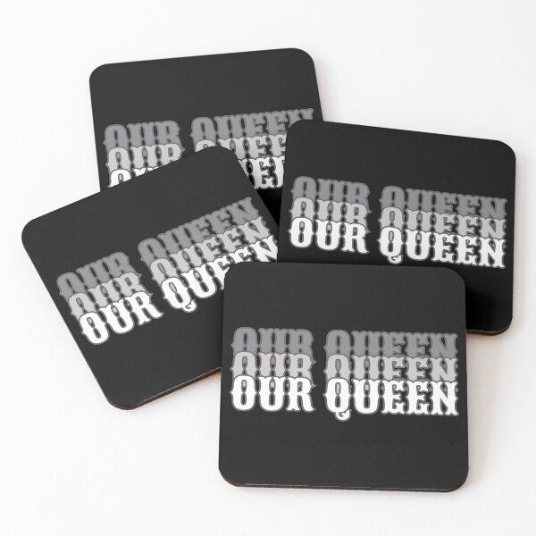 Item preview, Our Queen Retro Stacked Sport Typography designed and sold by designmari.