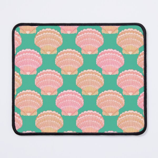 Item preview, Hawaiian Sunrise Shells on Kelly Green designed and sold by PD-Coastal.