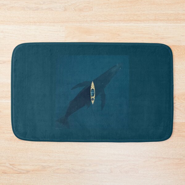 Item preview, Kayak Above Giant Whale in Ocean designed and sold by TinyWarmThing.